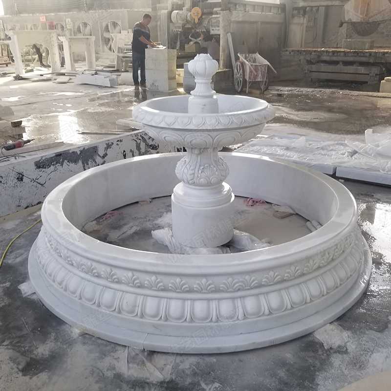 石雕噴泉,大理石噴泉,漢白玉噴泉1.jpg